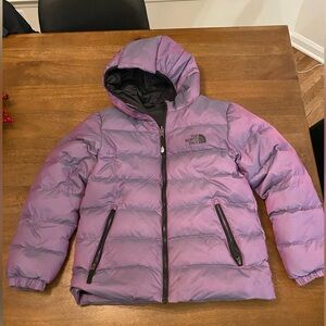 North Face Reversible Jacket Girls Youth Large